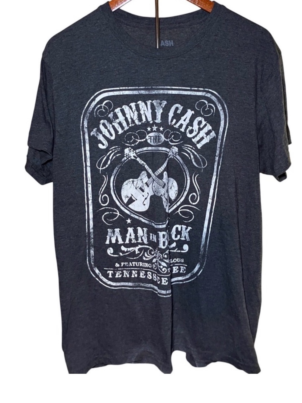 Zion Rootswear Black Graphic Tee with White Print